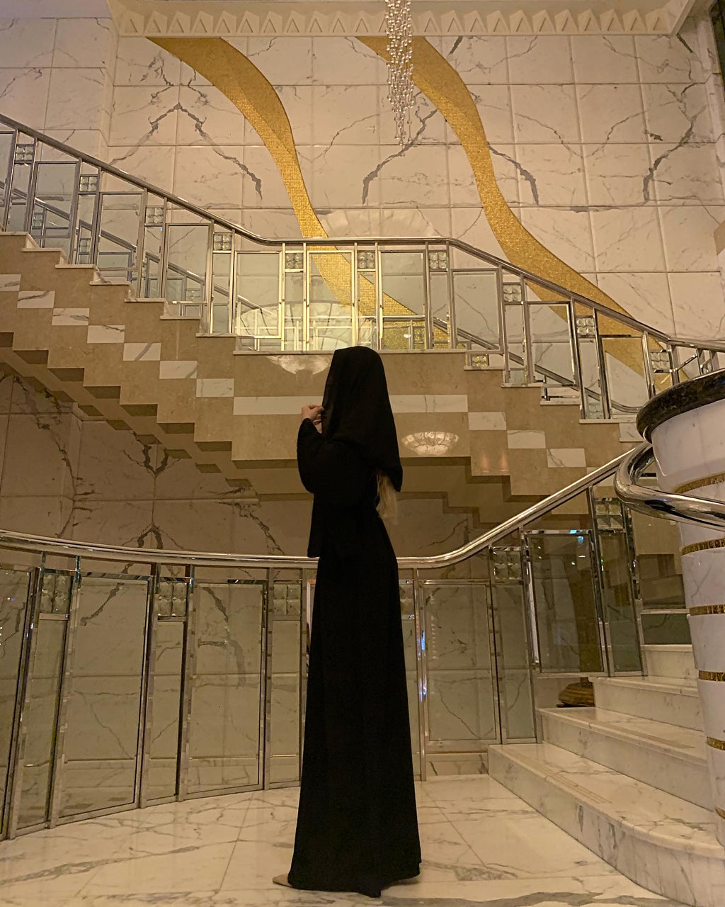 Black Abaya Set