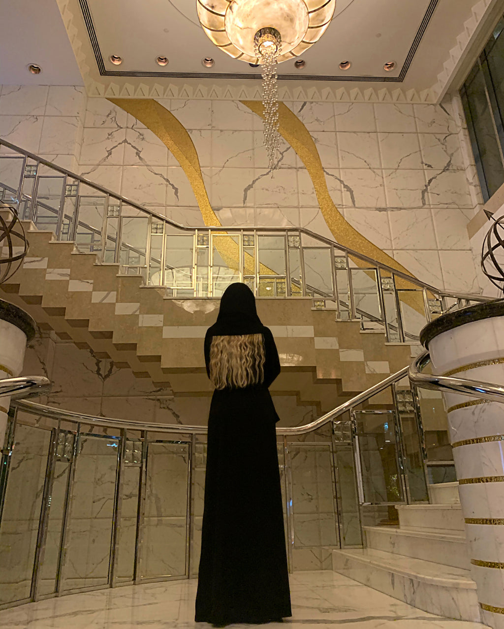 Black Abaya Set