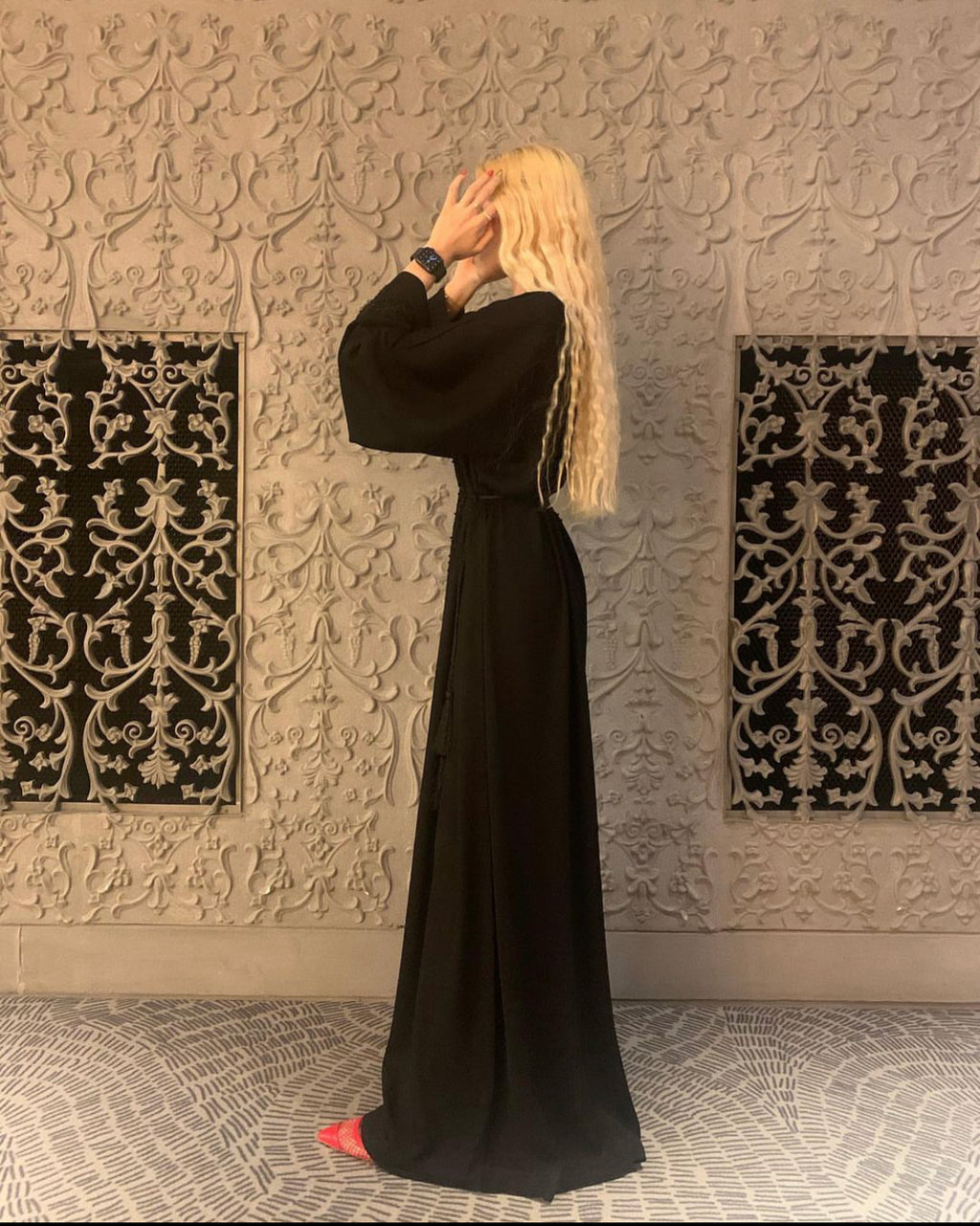 Black Abaya Set