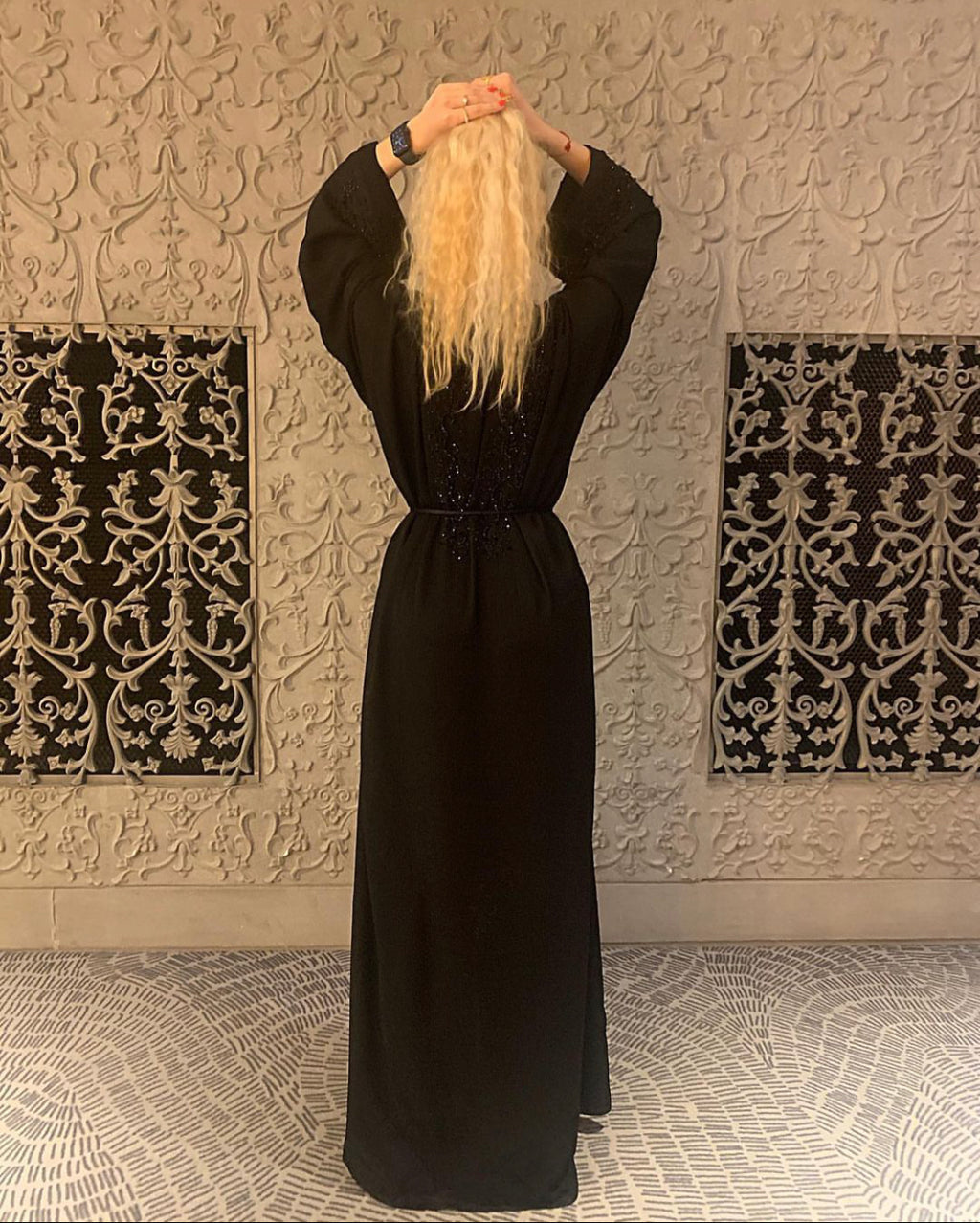 Black Abaya Set