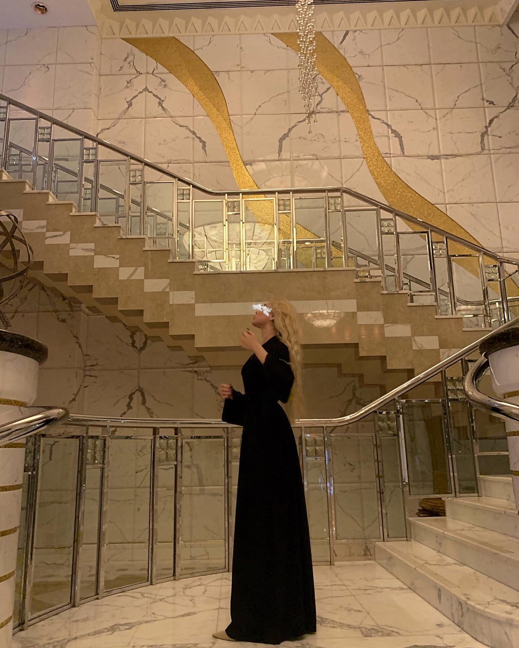 Black Abaya Set